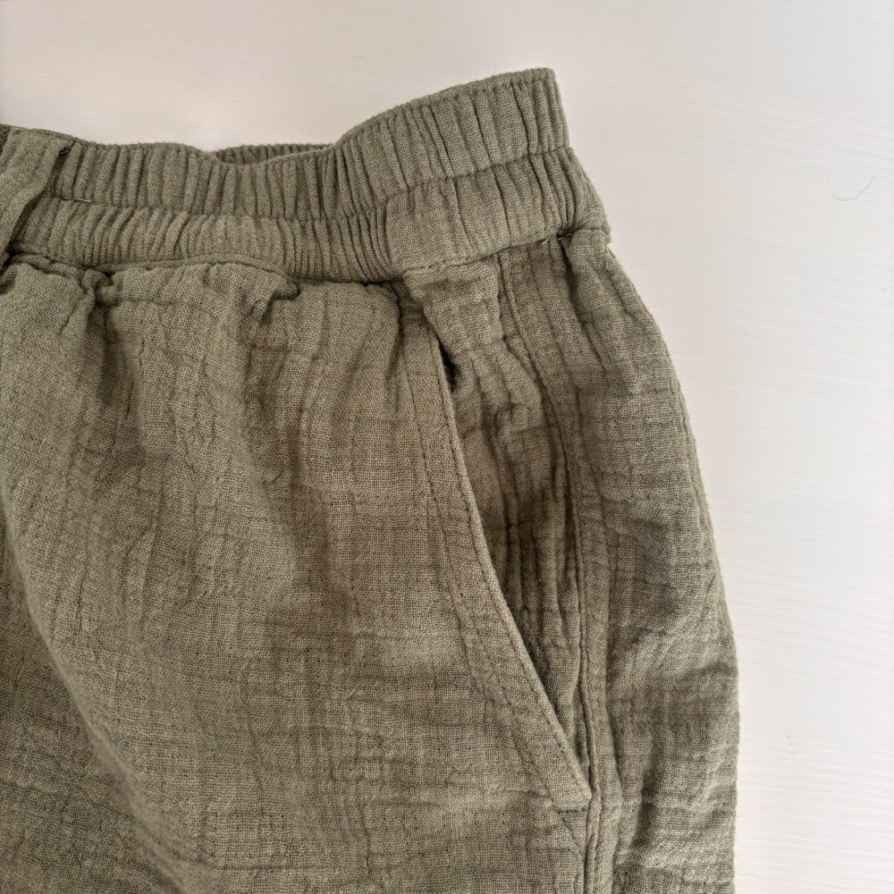 AERIE Gauze Daybreak Trouser Shorts Sz XL NWT - Picture 10 of 10